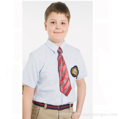 New model pattern shirts for school uniform